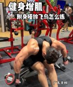 练肩后束的动作,怎么展示肩膀肌肉