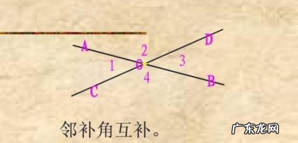 邻角互补是什么意思,什么是邻补角举例说明