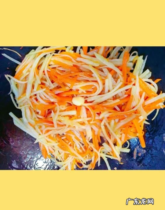 土豆丝胡萝卜丝怎么炒窍门,炒土豆丝的做法