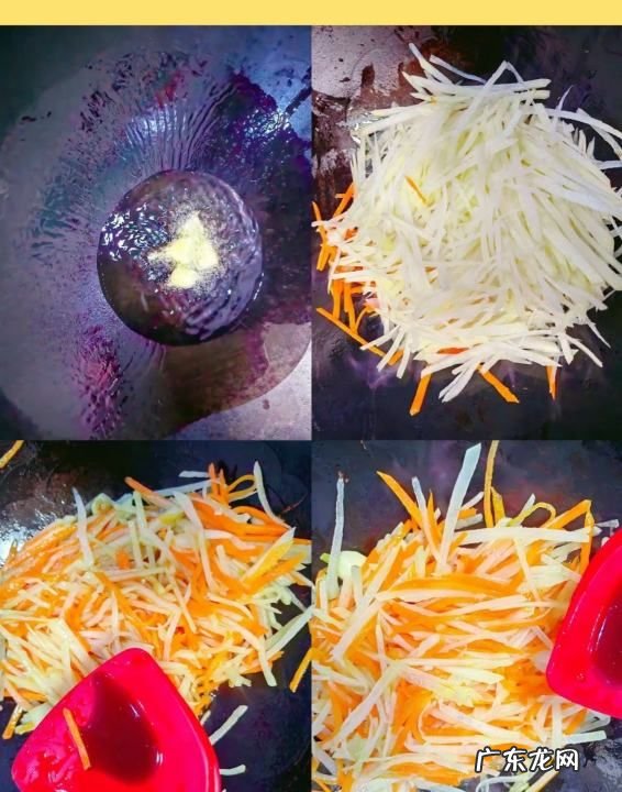 土豆丝胡萝卜丝怎么炒窍门,炒土豆丝的做法