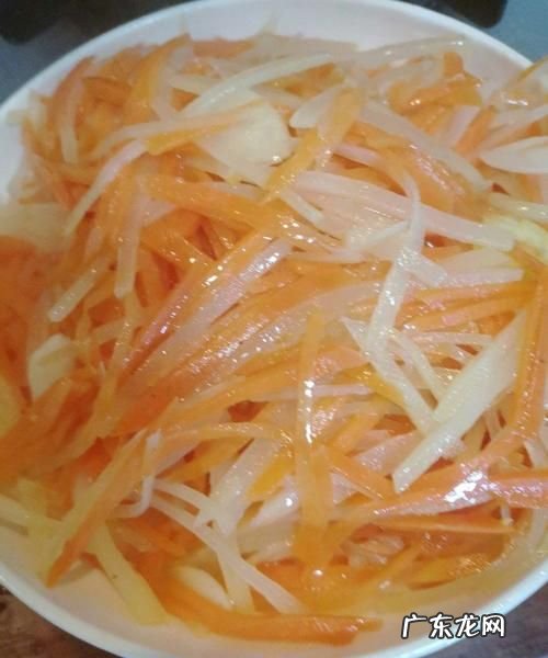 土豆丝胡萝卜丝怎么炒窍门,炒土豆丝的做法