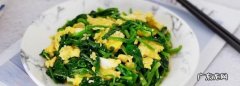 菠菜炒鸡蛋的营养功效,菠菜和鸡蛋能一起吃有什么影响