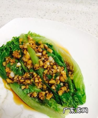 白灼生菜窍门,简单早餐小菜做法