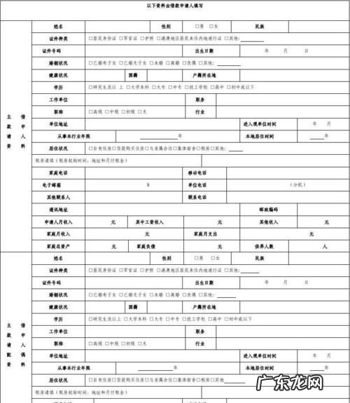 住房贷款需要什么资料,个人房屋贷款需要什么材料