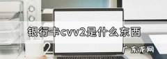 cvv2是什么意思在哪里,cvv2是什么意思 银行卡