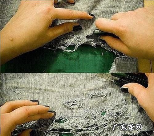 牛仔裤怎么剪毛边,怎样剪牛仔裤毛边教程