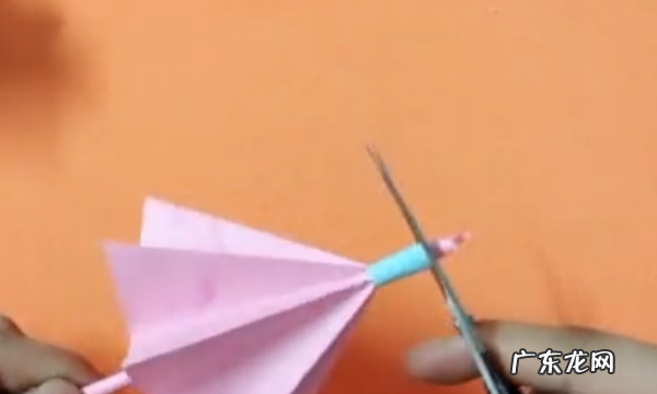 折纸伞教程 如何制作折纸伞,古风纸伞怎么折