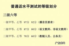 普通话多少分算过,普通话多少级算过了