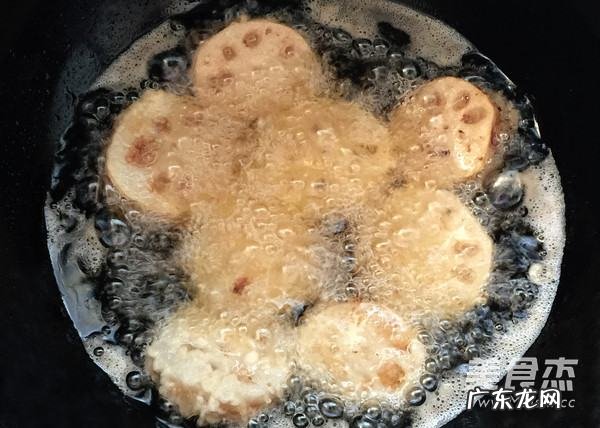 炸藕盒藕片切多厚,炸藕盒的做法大全家常