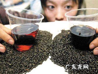 黑米怎样辨别真假,黑米怎么分辨真假