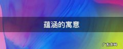 蕴涵的寓意 意蕴的含义