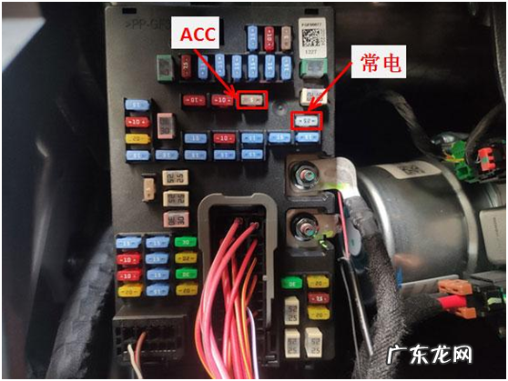 福睿斯降压线保险盒怎么接,盯盯拍降压线安装方法图解