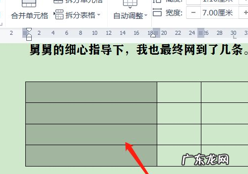 word文档列宽怎么调,word中设置行高和列宽