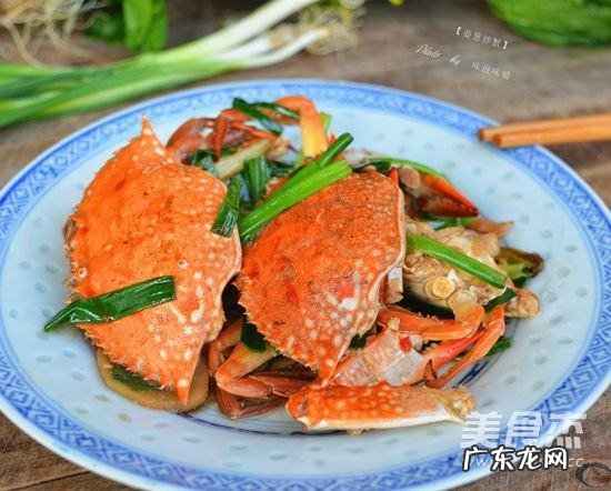 广东葱姜炒花蟹的做法,姜葱炒花蟹怎样做好吃窍门