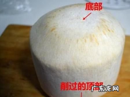 如何找到椰子上的软孔,椰子孔在哪个位置图示