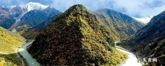嘉黎县景点 嘉黎县忠义乡的风景