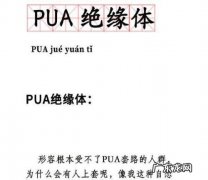 pua什么意思嘛,pua是什么意思