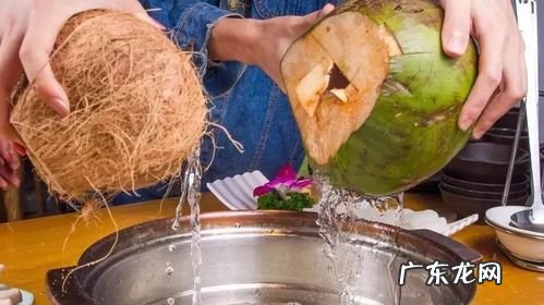 椰青怎么榨椰汁,新鲜椰汁正确的吃法和做法