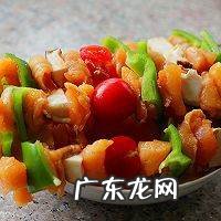 五彩鸡肉串的做法,鸡肉串空气炸锅炸多久