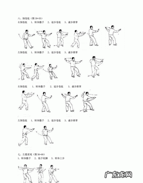 倒卷肱是简化24式太极拳第几式,24式太极拳分解教学 全套演示
