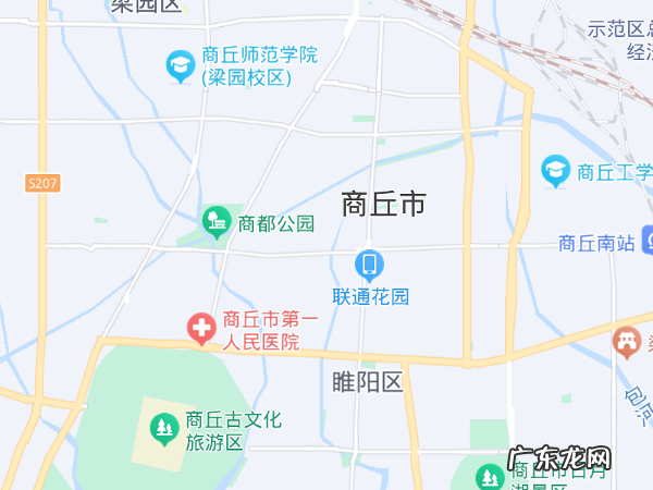 商丘下辖几个县市区,商丘八县一市有那些县城