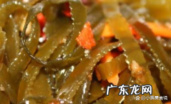 凉拌海带怎么去海带的腥味,凉拌海带酸辣爽口的做法