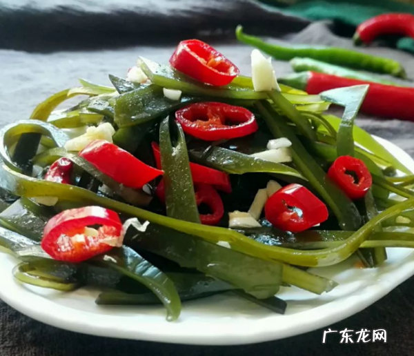 凉拌海带怎么去海带的腥味,凉拌海带酸辣爽口的做法