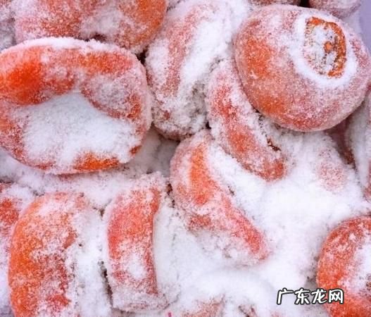冻柿子跟什么不能吃,冻柿子不能和什么食物一起吃