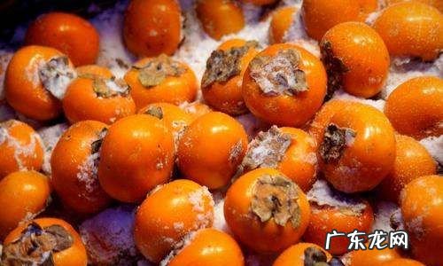 冻柿子跟什么不能吃,冻柿子不能和什么食物一起吃