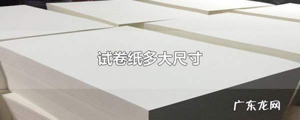 试卷纸是什么型号,小学考试用的卷子纸是A几的我做张测试卷看看弄多大的