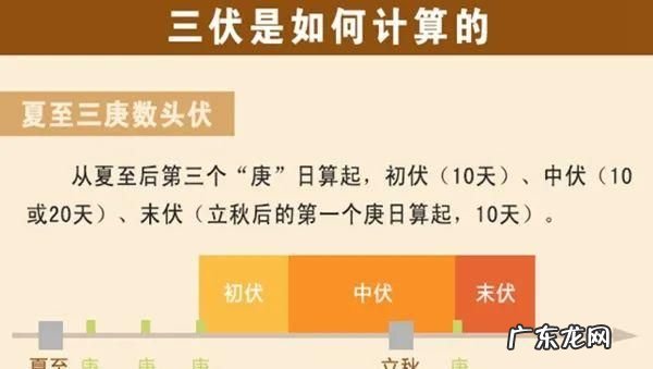 三伏天每伏是多少天,三伏天每一伏是多少天