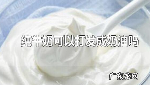 纯牛奶打发后是什么样,牛奶打发和不打发有什么区别