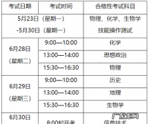 学业水平测试成绩什么时候出,2023陕西高中学业水平考试成绩查询