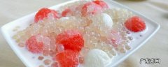 怎样煮西米才不会烂 西米怎么煮容易烂