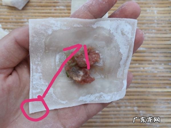混沌的包法 详细的步骤方法,怎样包馄饨慢动作
