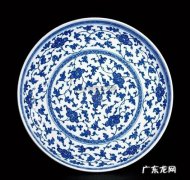 缠枝莲寓意,青花缠枝莲天球瓶