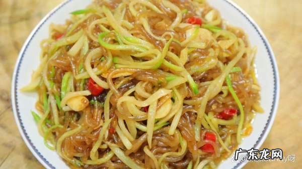 红萝卜炒粉丝怎么炒好吃,红萝卜炒粉条的做法