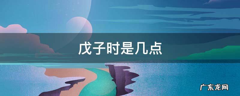 戊子时是几点 辛卯时是几点
