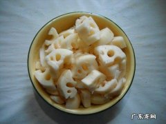 煮藕怎样才能不变色,藕怎样才能不黑