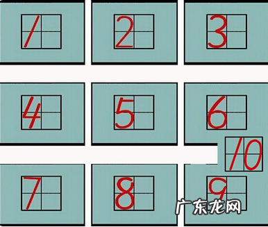 儿童怎么写阿拉伯数字,阿拉伯数字9怎样写好看