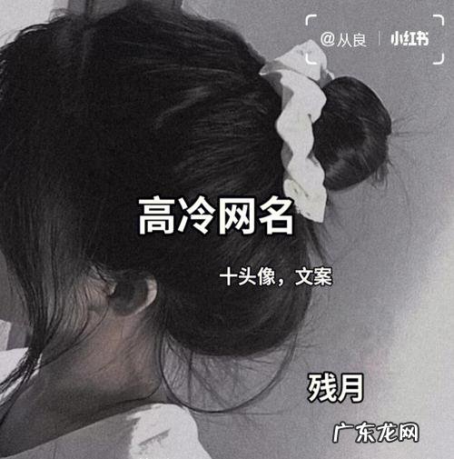 高冷二字昵称,高冷到爆的两字网名女