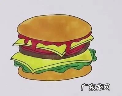 法国美食简笔画,春节美食怎么画简单又好看