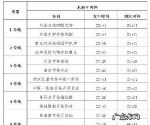 天津地铁十一期间运营时间,天津地铁底开通线路
