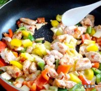 五彩肉片做法图解,五彩肉片的做法大全