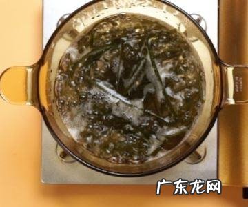海带汤黏液怎么去除,海带汤里有黏液如何去除