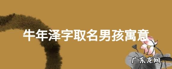 泽友名字寓意,为什么说泽字不能取名