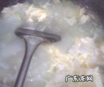 冬瓜蛋花汤做法图解,冬瓜能和鸡蛋一起做汤