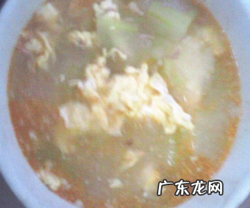 冬瓜蛋花汤做法图解,冬瓜能和鸡蛋一起做汤