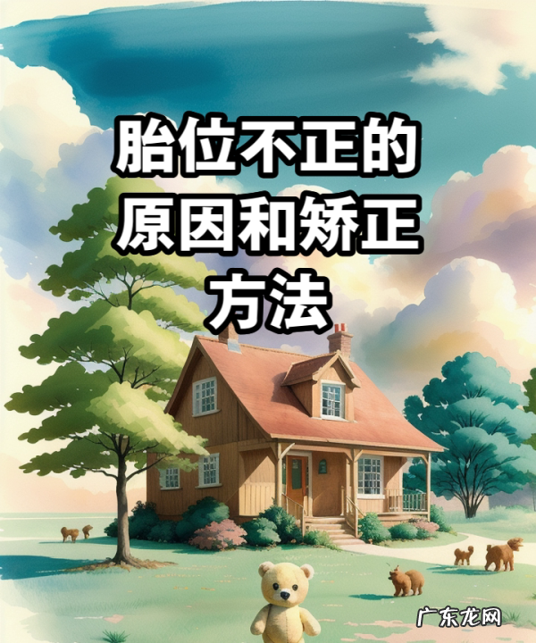 宝宝胎位不正怎么办,胎位不正的原因及矫正方法图解