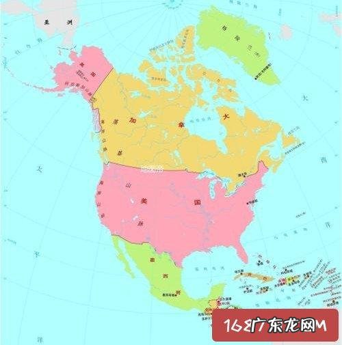 北美洲州有多少个国家,北美洲有哪几个国家